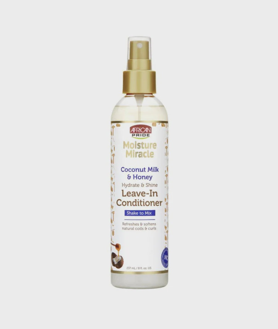 AFRICAN PRIDE COCONUT MILK & HONEY LEAVE-IN CONDITIONER SPRAY