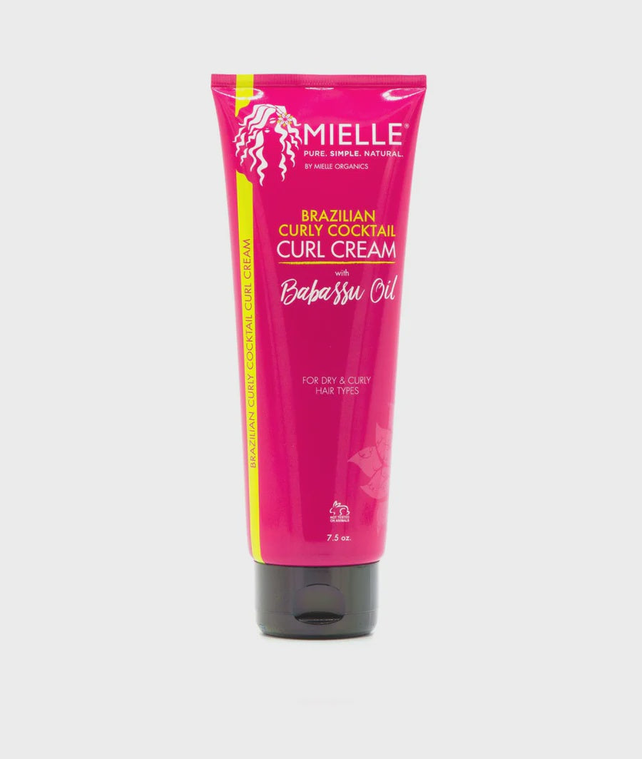MIELLE BABASSU & MINT BRAZILIAN CURLY COCKTAIL CURL CREAM
