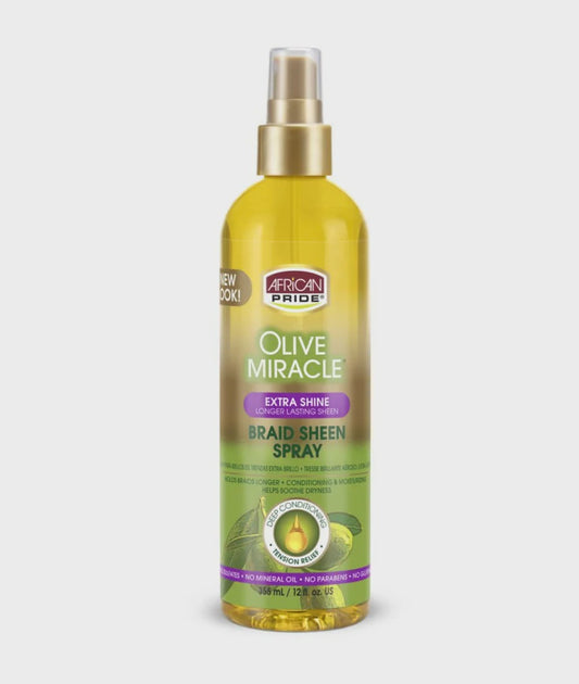AFRICAN PRIDE BRAID SPRAY EXTRA SHINE