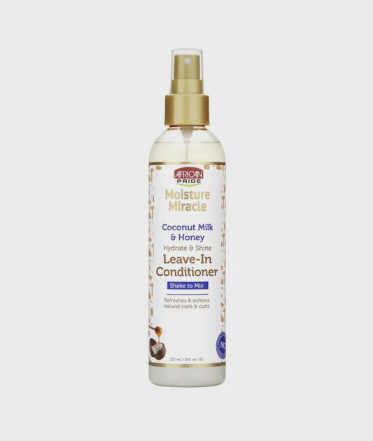 AFRICAN PRIDE COCONUT MILK & HONEY LEAVE-IN CONDITIONER SPRAY