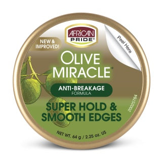 AFRICAN PRIDE OLIVE MIRACLE SUPER HOLD & SMOOTH EDGES