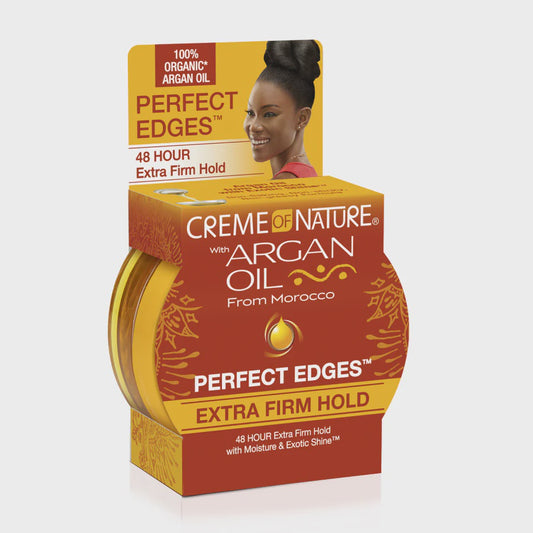 CREME OF NATURE ARGAN OIL PERFECT EDGE EXTRA FIRM HOLD