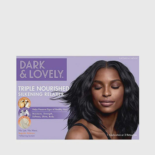 DARK & LOVELY SILKENING RELAXER KIT REGULAR