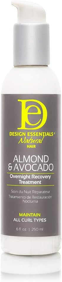 DESIGN ESSENTIAL NATURAL ALMOND & ADVOCADO OVERNIGHT RECOVERY TREATMENT