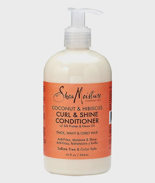 SHEA MOISTURE COCONUT & HIBISCUS CURL & SHINE CONDITIONER