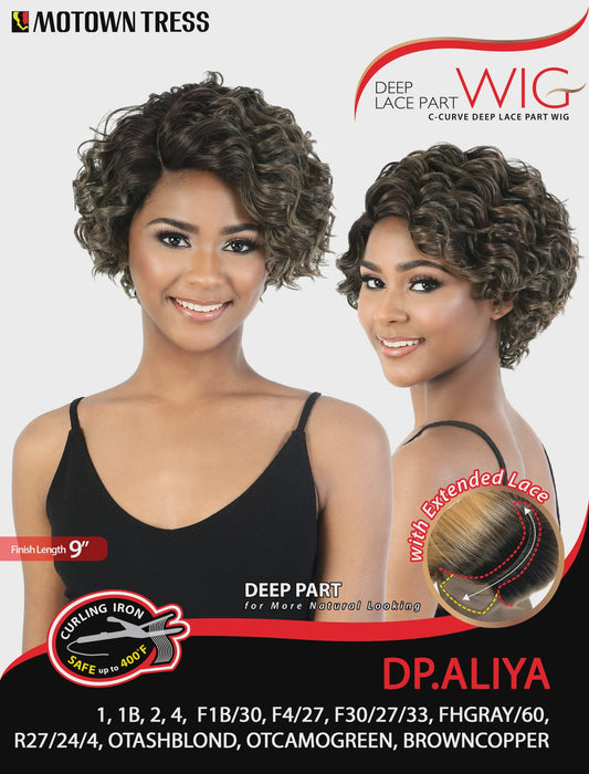 ALIYA C-CURVE DEEP LACE PART WIG