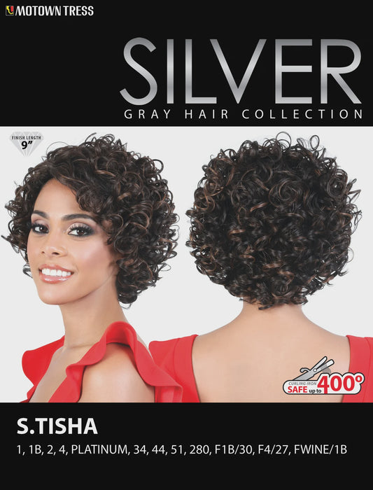 TISHA NATURAL CURLY SHORT WIG