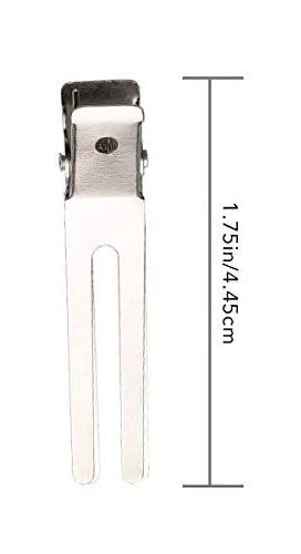 DOUBLE PRONG METAL CLIPS 12PK