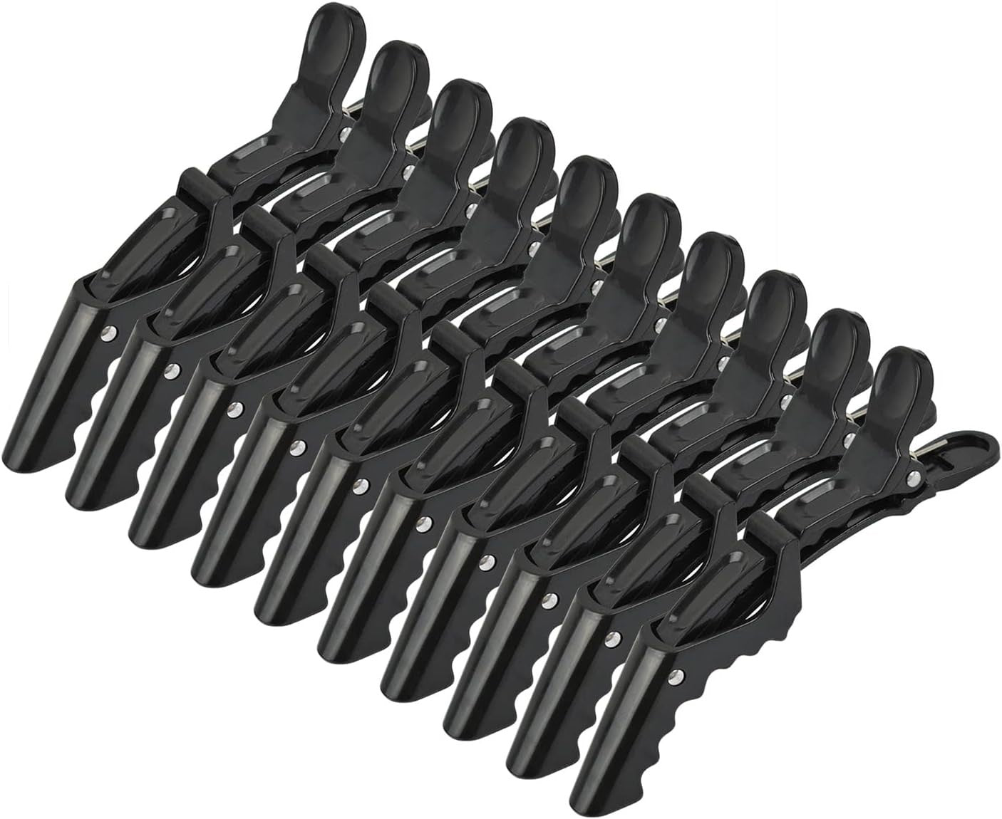 CROCODILE HAIR CLIPS 10PK
