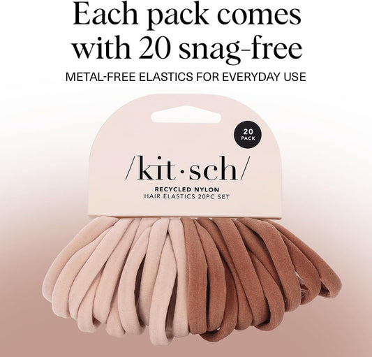KITSCH NYLON HAIR TIES