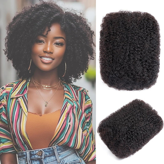 AFRO KINKY BULK HUMAN HAIR 50G